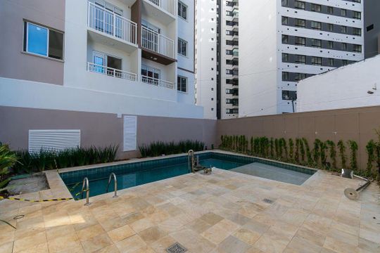 Área comum - Piscina de apartamento para alugar com 1 quarto, 30m² em Planalto Paulista, São Paulo