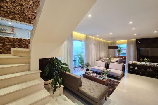 Sala de apartamento à venda com 3 quartos, 198m² em Planalto, São Bernardo do Campo