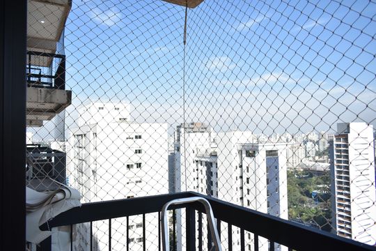 Sacada de apartamento para alugar com 1 quarto, 43m² em Vila Clementino, São Paulo