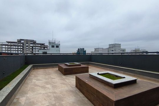 Terraço de kitnet/studio à venda com 1 quarto, 26m² em Liberdade, São Paulo