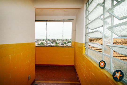 Varanda Fundos de casa para alugar com 2 quartos, 95m² em Cordovil, Rio de Janeiro