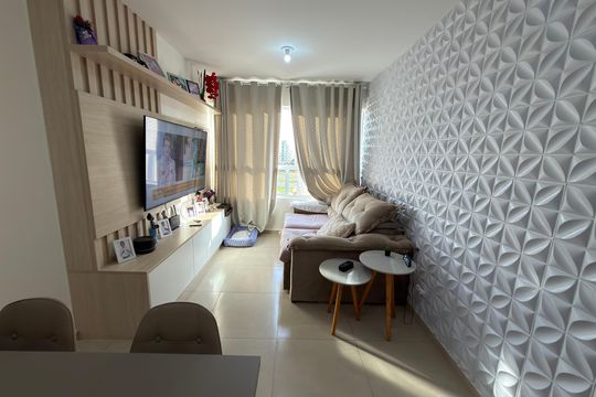 Cozinha  de apartamento à venda com 2 quartos, 45m² em Qr 109, Brasília