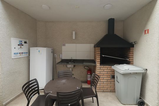 Área comum - Churrasqueira de apartamento à venda com 2 quartos, 37m² em Vila Independencia, São Paulo
