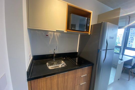 Studio de apartamento para alugar com 1 quarto, 22m² em Santo Amaro, São Paulo