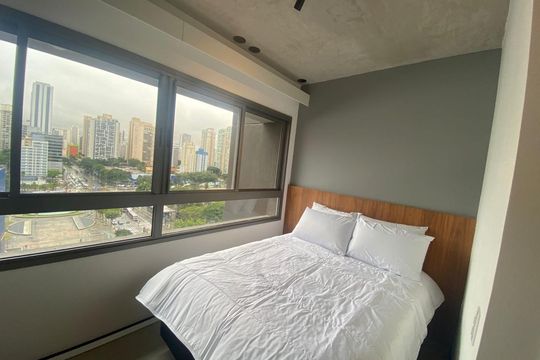 Studio de kitnet/studio à venda com 1 quarto, 22m² em Santo Amaro, São Paulo