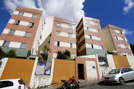 Fachada de apartamento à venda com 2 quartos, 65m² em João Pinheiro, Belo Horizonte