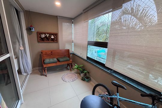 Varanda de apartamento à venda com 2 quartos, 75m² em Recreio dos Bandeirantes, Rio de Janeiro