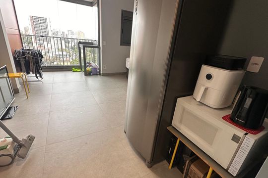 Kitnet/Studio à venda com 1 quarto, 28m² em Santo Amaro, São Paulo