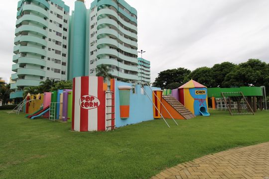Área comum - Playground de apartamento à venda com 2 quartos, 77m² em Barra da Tijuca, Rio de Janeiro