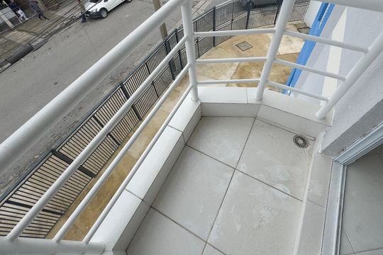 Varanda da Sala de apartamento para alugar com 2 quartos, 48m² em Jardim Jacy, Guarulhos