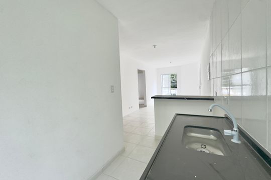 Cozinha de apartamento para alugar com 3 quartos, 66m² em Jardim Jacy, Guarulhos