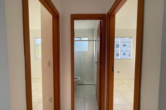 Corredor de apartamento à venda com 2 quartos, 75m² em Canudos, Novo Hamburgo