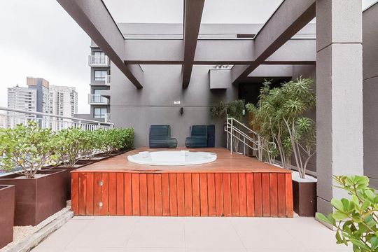 Área comum - SPA de kitnet/studio à venda com 1 quarto, 27m² em Vila Nova Conceição, São Paulo