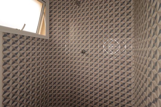 Banheiro Social de apartamento para alugar com 2 quartos, 49m² em Paraíso, Santo André