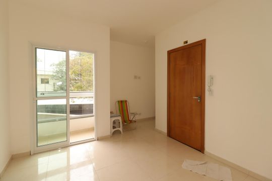 Sala de apartamento para alugar com 2 quartos, 49m² em Paraíso, Santo André
