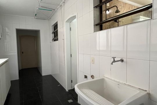 Área de Serviço de apartamento para alugar com 3 quartos, 189m² em Boqueirão, Santos