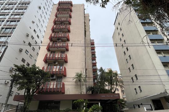 Fachada de apartamento para alugar com 3 quartos, 189m² em Boqueirão, Santos
