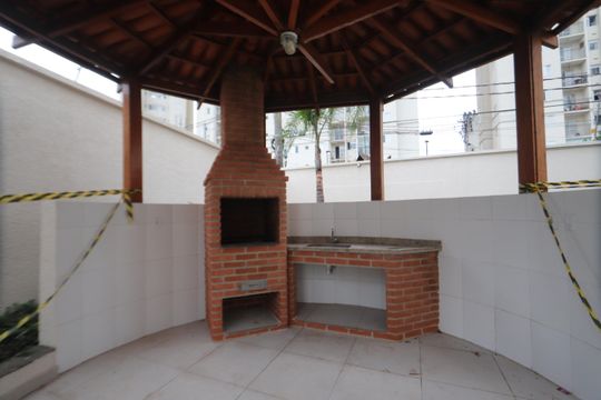 Área comum - Churrasqueira de apartamento à venda com 2 quartos, 50m² em Vila Antonieta, São Paulo