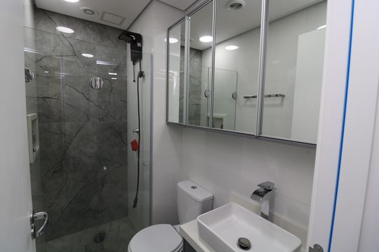 Banheiro de apartamento à venda com 2 quartos, 38m² em Vila Formosa, São Paulo