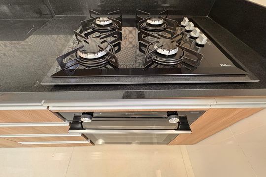 Cozinha de apartamento à venda com 2 quartos, 160m² em Recreio dos Bandeirantes, Rio de Janeiro