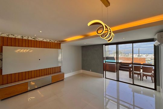 Sala de apartamento à venda com 2 quartos, 160m² em Recreio dos Bandeirantes, Rio de Janeiro