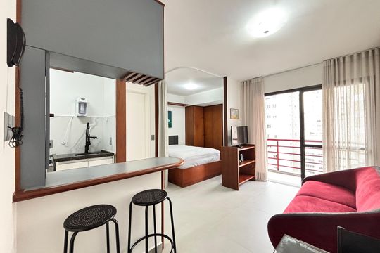 Apartamento para alugar com 1 quarto, 32m² em Moema, São Paulo