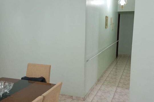 Sala  de apartamento para alugar com 2 quartos, 120m² em Campo Grande, Santos