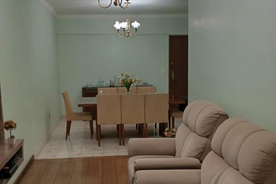 Sala de apartamento para alugar com 2 quartos, 120m² em Campo Grande, Santos