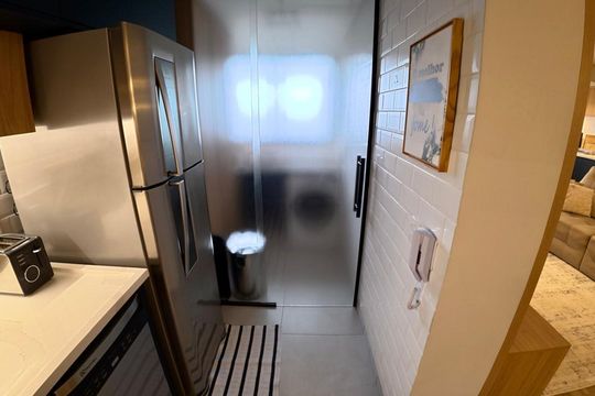 Cozinha de apartamento à venda com 2 quartos, 87m² em Jardim Caboré, São Paulo