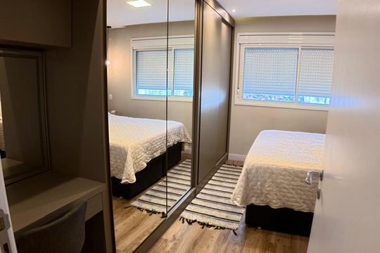 Quarto 1 de apartamento à venda com 2 quartos, 87m² em Jardim Caboré, São Paulo