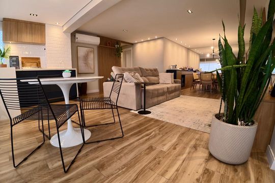 Sala de apartamento à venda com 2 quartos, 87m² em Jardim Caboré, São Paulo