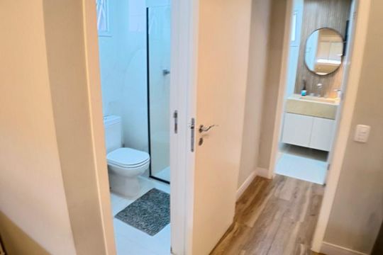 Corredor de apartamento à venda com 2 quartos, 87m² em Jardim Caboré, São Paulo