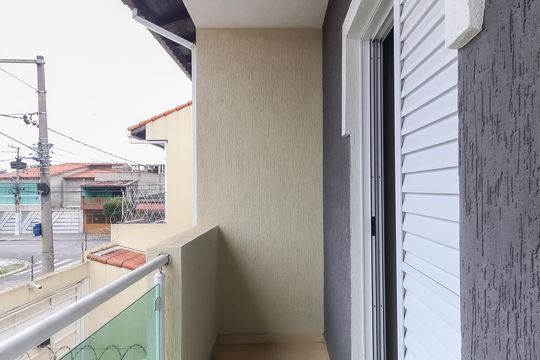 Varanda do Quarto 1 de casa à venda com 2 quartos, 70m² em Jardim Helena, São Paulo