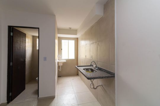 Cozinha e Área de Serviço de apartamento à venda com 2 quartos, 39m² em Vila Minerva, São Paulo