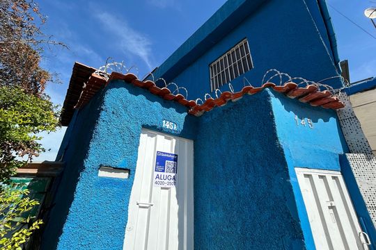 Fachada de casa para alugar com 2 quartos, 70m² em Dom Bosco, Belo Horizonte