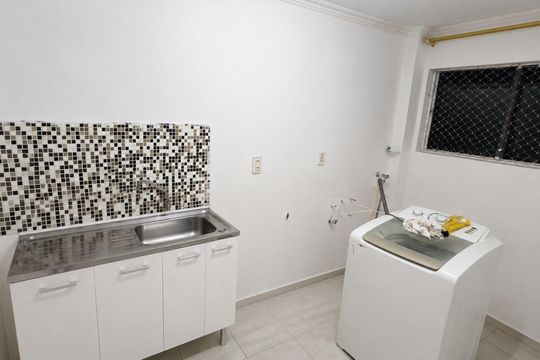 Cozinha de apartamento para alugar com 2 quartos, 40m² em Centro, Canoas