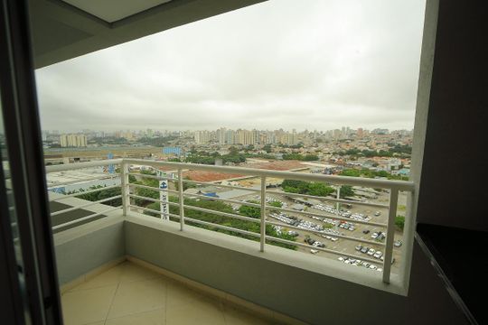 Sacada  de kitnet/studio para alugar com 1 quarto, 45m² em Centro, São Bernardo do Campo