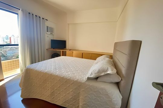 Quarto de apartamento para alugar com 1 quarto, 57m² em Ponta da Praia, Santos