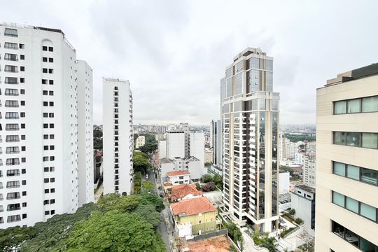 Sala Vista de apartamento para alugar com 3 quartos, 208m² em Santana, São Paulo