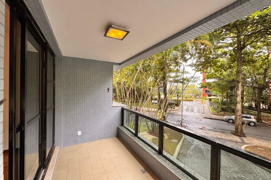 Varanda da Sala de apartamento à venda com 2 quartos, 75m² em Barra da Tijuca, Rio de Janeiro