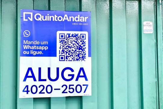 Placa de casa para alugar com 2 quartos, 150m² em São João Batista, Belo Horizonte