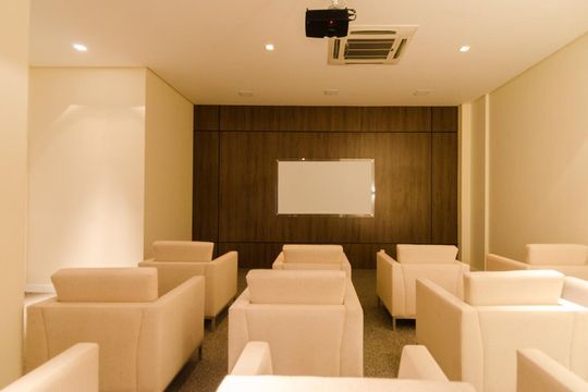 Área comum de apartamento à venda com 3 quartos, 163m² em Vila Gilda, Santo André