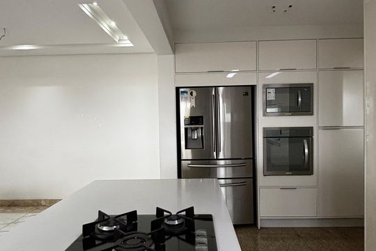 Cozinha de apartamento à venda com 3 quartos, 163m² em Vila Gilda, Santo André