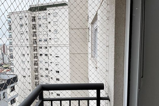Varanda da Suíte 3 de apartamento à venda com 3 quartos, 163m² em Vila Gilda, Santo André