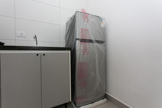 Cozinha de apartamento para alugar com 1 quarto, 35m² em Santana, São Paulo