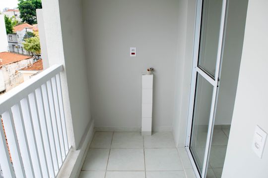 Varanda Sala de apartamento para alugar com 1 quarto, 38m² em Cidade Mãe do Céu, São Paulo