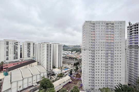 Vista  de apartamento à venda com 3 quartos, 95m² em Várzea de Baixo, São Paulo