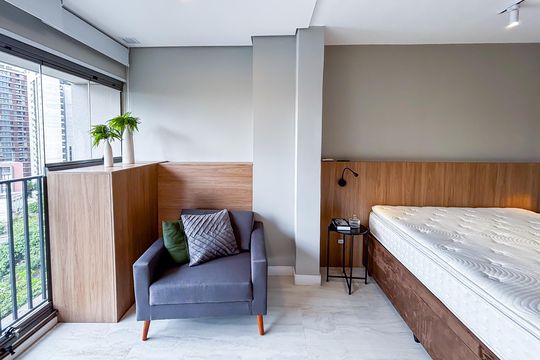 Kitnet/Studio para alugar com 1 quarto, 28m² em Sumaré, São Paulo