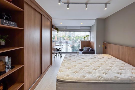 Kitnet/Studio para alugar com 1 quarto, 28m² em Sumaré, São Paulo