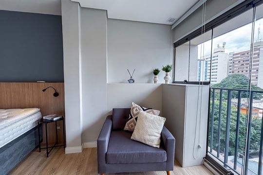 Kitnet/Studio para alugar com 1 quarto, 28m² em Sumaré, São Paulo